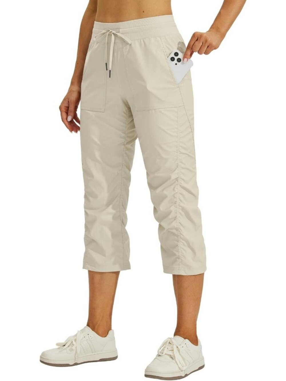 Quick-Dry Women's Capri Hiking Pants - Lightweight, Breathable, Outdoor